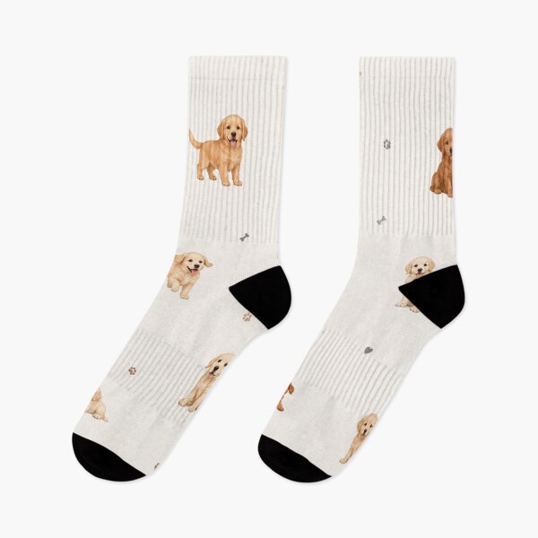 Item preview, Cute Golden Retriever Puppy Pattern | Adorable Golden Dog Lover Design designed and sold by Inkmatic Studio.