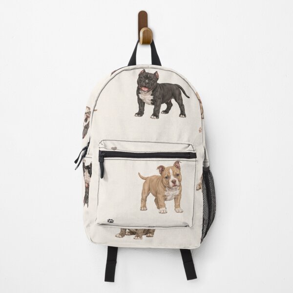 Item preview, Cute American Bully Puppy Pattern | Adorable Bully Dog Lover Seamless Design designed and sold by Inkmatic Studio.