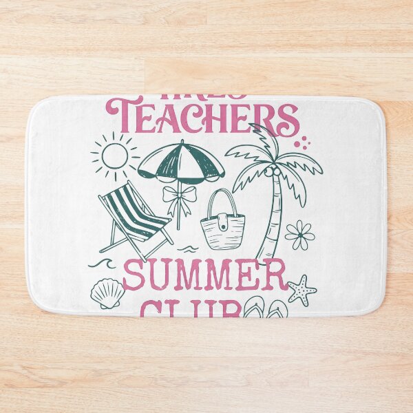 Item preview, Last Day of School Cheerful Pink Aqua Text designed and sold by snugglee.
