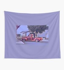 San Jacinto on Moody Blue Wall Tapestry