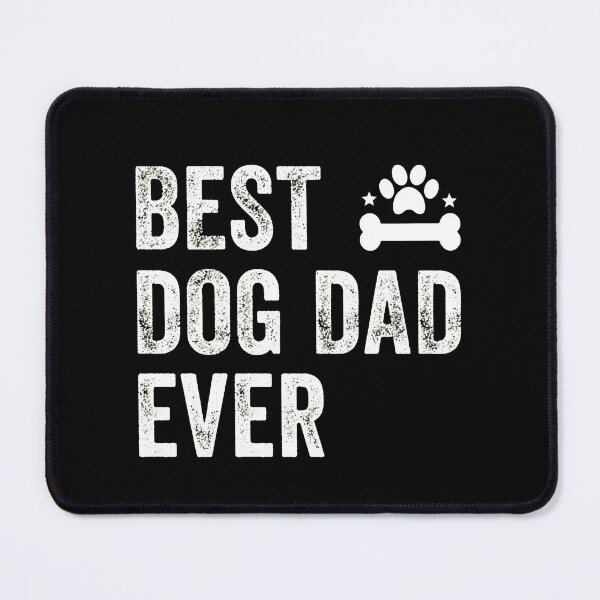 Item preview, Best Dog Dad Ever Grunge Dog Paw Bone T-Shirt designed and sold by SoyLamderma.