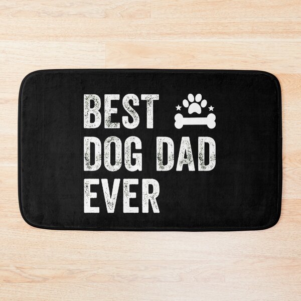 Item preview, Best Dog Dad Ever Grunge Dog Paw Bone T-Shirt designed and sold by SoyLamderma.