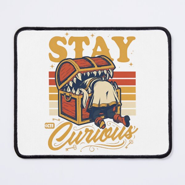 Item preview, Stay Curious Vintage Chest Monster Humor designed and sold by snugglee.