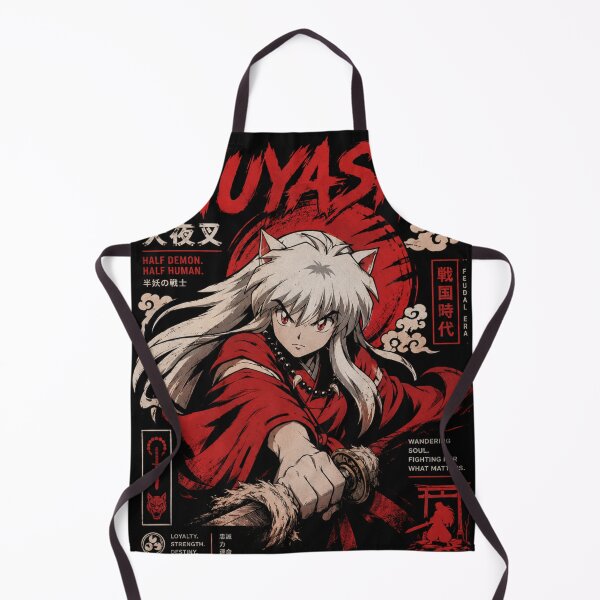 Item preview, Inuyasha Feudal Era Anime Warrior designed and sold by CozyMoodPrints.