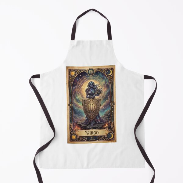 Item preview, Virgo Zodiac Tarot Card Vintage Fantasy Art designed and sold by DeerHouse.
