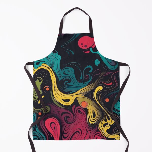 Item preview, Psychedelic Fluid Art Colorful Retro Marble Swirls Texture designed and sold by LYAN-STORE.