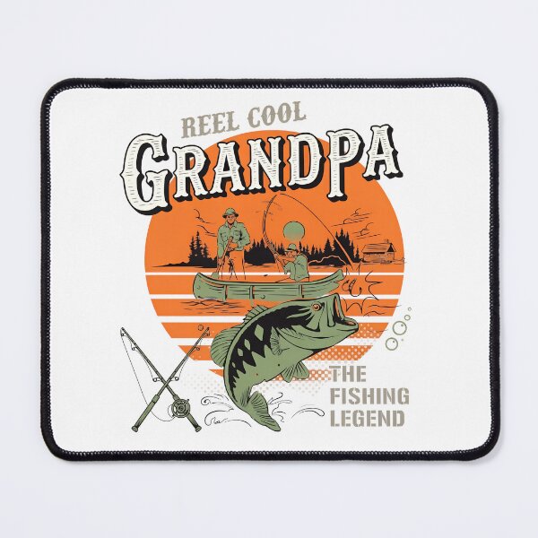 Item preview, Reel Cool Grandpa Fishing The Legend designed and sold by snugglee.