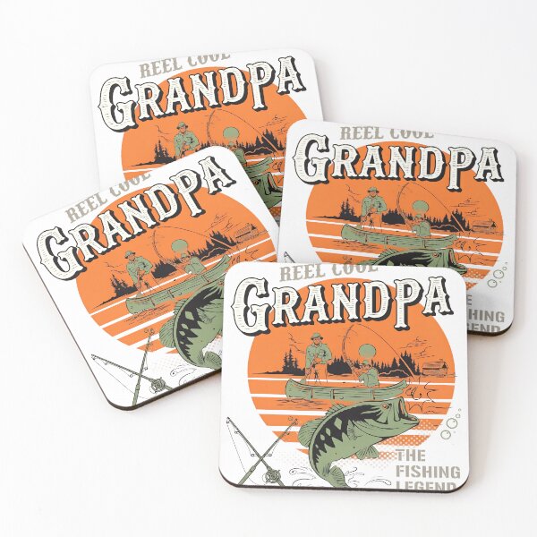 Item preview, Reel Cool Grandpa Fishing The Legend designed and sold by snugglee.