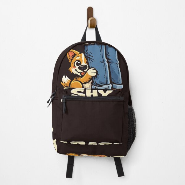 Item preview, I Bark But I’m Shy – Funny Introvert Dog Cartoon | Cute Corgi Puppy Gift for Dog Lovers Pet Design for Pet Owners & Dog Moms on T-Shirt, Sticker, Phone case, mug, bag, hoodie  designed and sold by ArtByTripti.