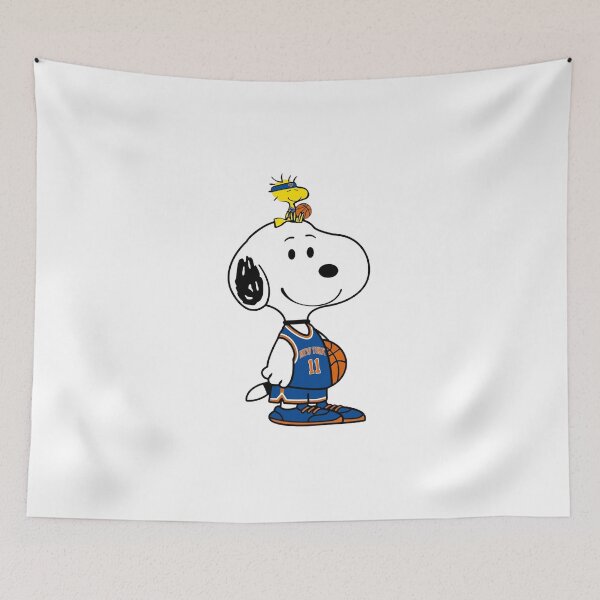 Item preview, NY Knicks Jalen Brunson Snoopy designed and sold by Qellus-Style.