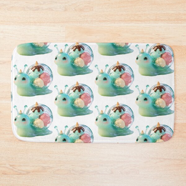 Item preview, Emerald Snail - Kawaii Summer Ice Cream Sundae Crystal designed and sold by ABYSSLAB.
