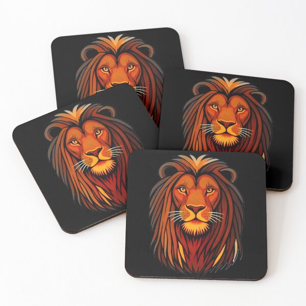 Item preview, Fiery Lion designed and sold by vilvilart.