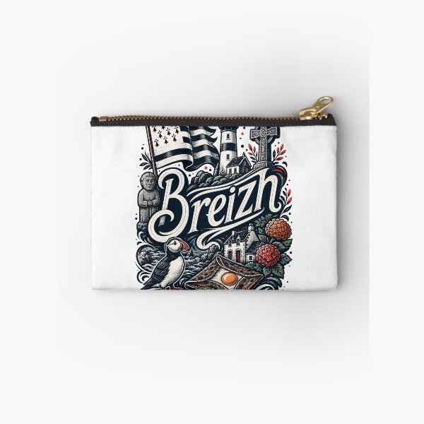 Item preview, Breizh spirit design with Gwen-ha-Du flag and breton symbols designed and sold by 1enchik.