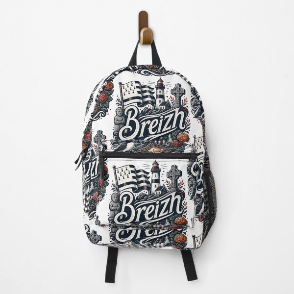 Item preview, Breizh spirit design with Gwen-ha-Du flag and breton symbols designed and sold by 1enchik.