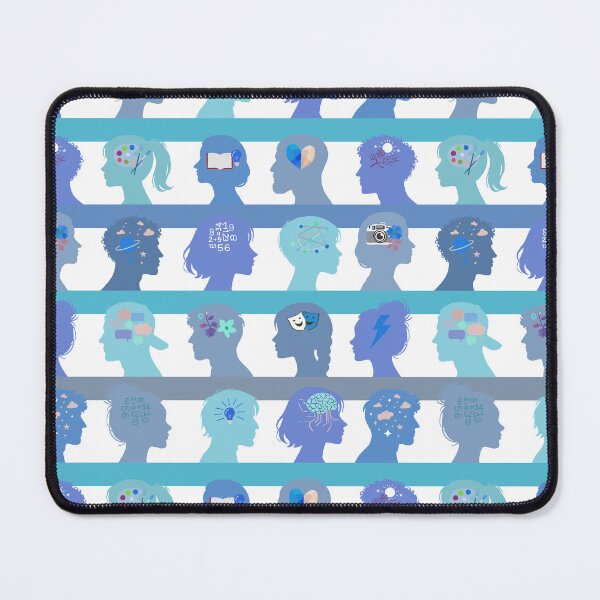 Item preview, Self Expressive world - Glaucous Blue or Steel Blue Light  designed and sold by Fabricatemyart.