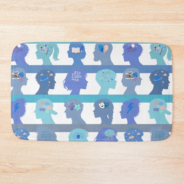 Item preview, Self Expressive world - Glaucous Blue or Steel Blue Light  designed and sold by Fabricatemyart.