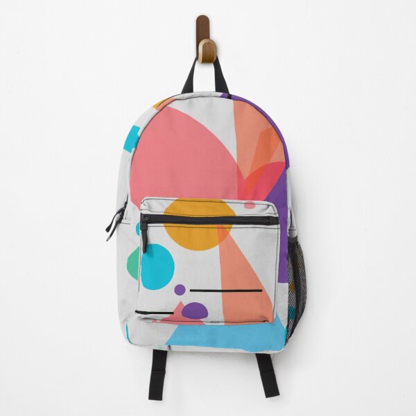 Item preview, Blooming colorful shapes red designed and sold by DalPrint.