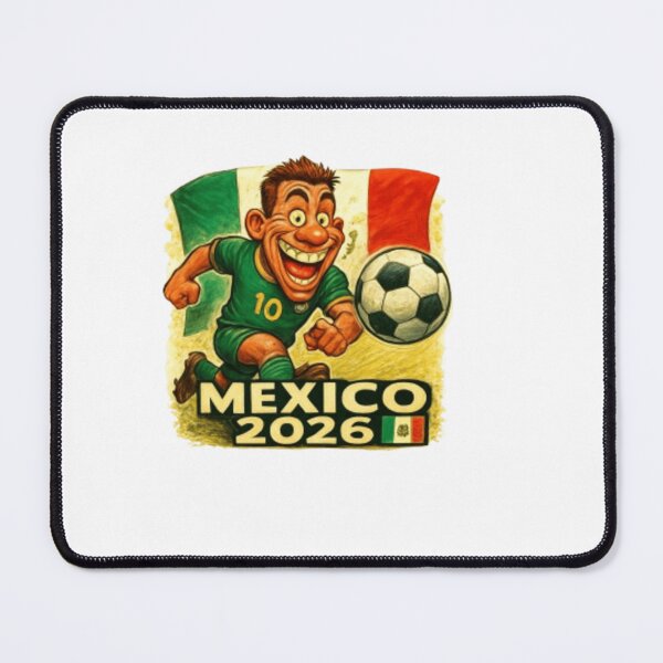 Item preview, Mexico 2026 Soccer Fan Cartoon designed and sold by syndia2209.