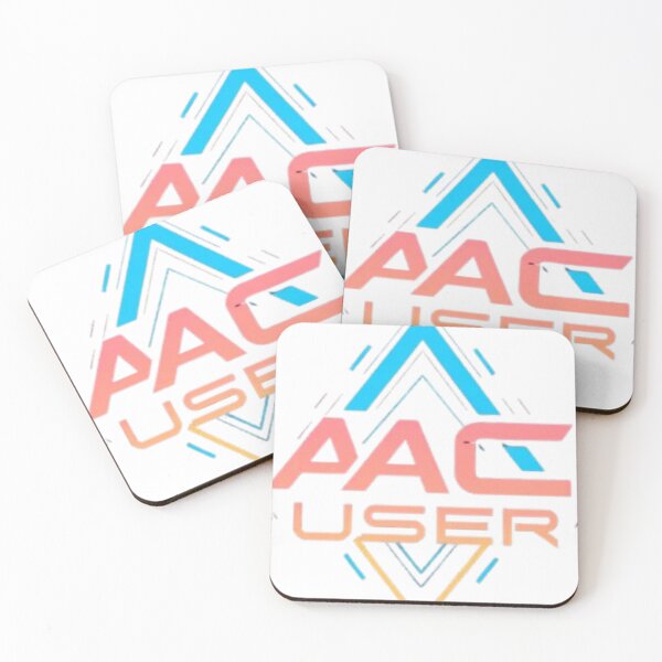 Item preview, AAC USER Retro Synthwave Logo |  Vintage Neon Aesthetic designed and sold by MystiColo.
