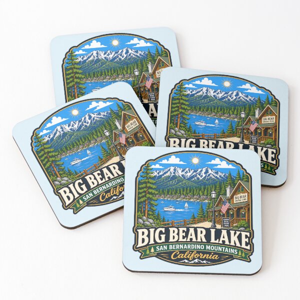 Item preview, Big Bear Lake, San Bernardino Mountains, California designed and sold by Myra365Art.
