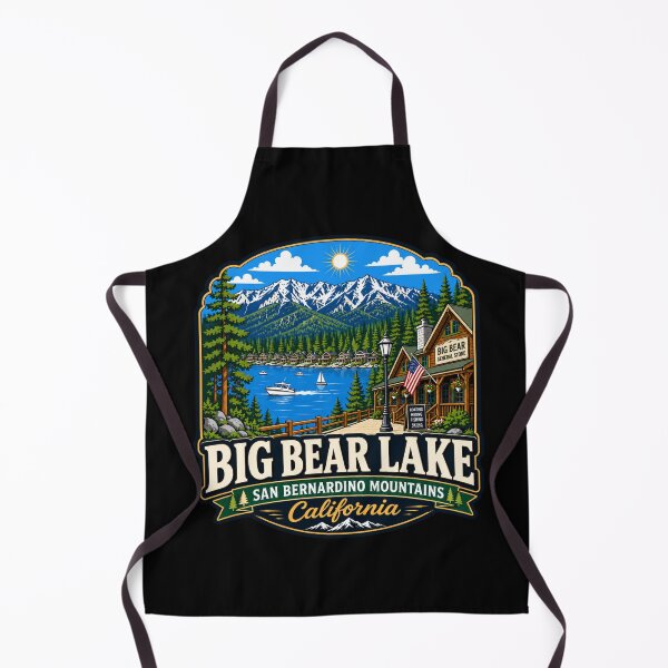 Item preview, Big Bear Lake, San Bernardino Mountains, California designed and sold by Myra365Art.