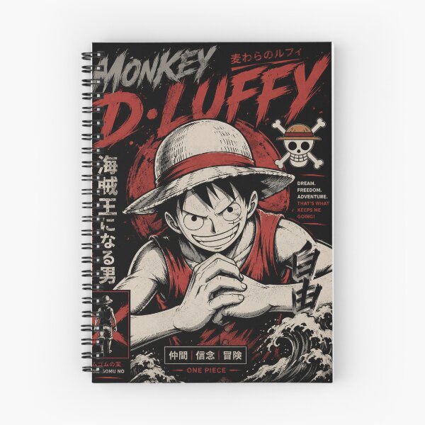 Item preview, Monkey D Luffy Pirate King Anime designed and sold by CozyMoodPrints.