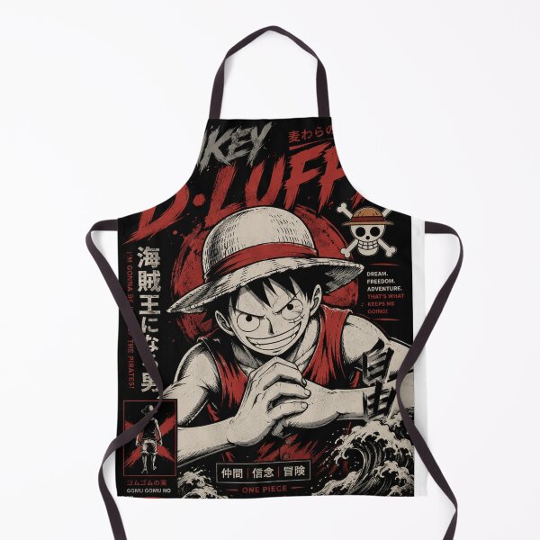 Item preview, Monkey D Luffy Pirate King Anime designed and sold by CozyMoodPrints.