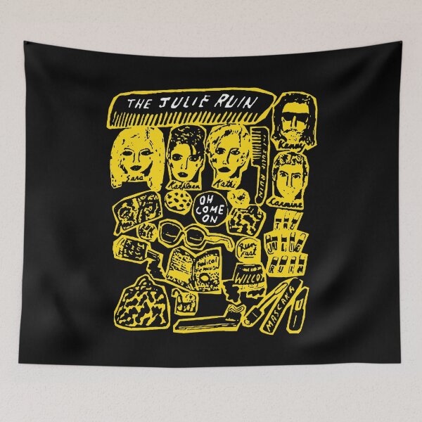 Item preview, Yellow Silhouette Synth Pop designed and sold by nerdyygraphic.