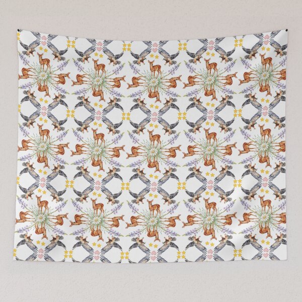 Item preview, Deer Mandala Design designed and sold by Nene Bird Designs.
