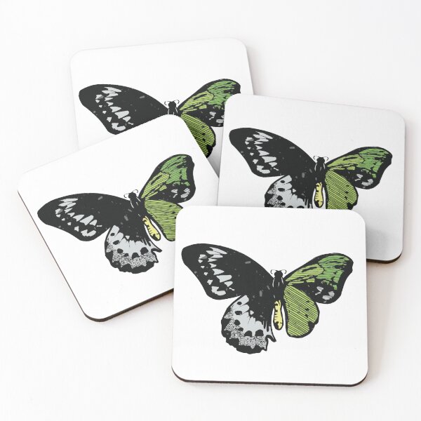 Item preview, Grunge Gynandromorph Butterfly designed and sold by ghoulkind.