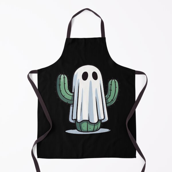 Item preview, Cute Ghost Cactus Illustration • Funny Spooky Desert Plant Art • Playful Halloween Aesthetic designed and sold by Bright Nest Studio.