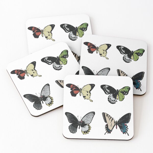 Item preview, Grunge Gynandromorph Butterflies - Grid designed and sold by ghoulkind.