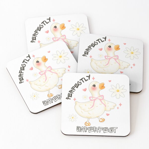 Item preview, Cute Duck  Cottagecore Daisy Pattern Aesthetic designed and sold by poonzapoon.