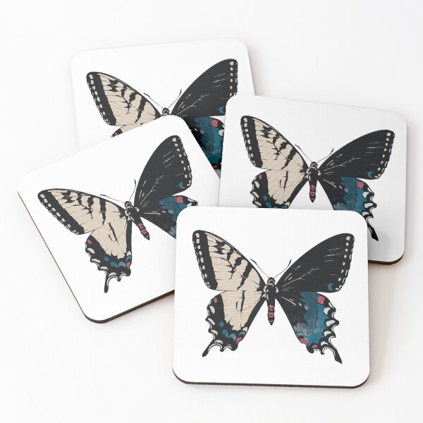 Item preview, Grunge Gynandromorph Butterfly designed and sold by ghoulkind.