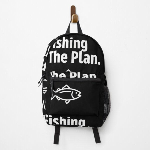 Item preview, Fishing Is The Plan – Minimal Fishing Quote Design #1233 designed and sold by aztra-art.
