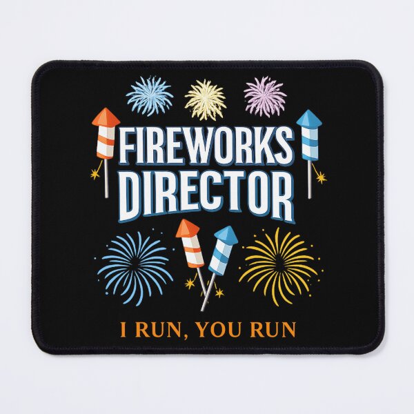 Item preview, Fireworks Director Funny I Run You Run 4th of July Independence Day Gift Ideas designed and sold by Thread&Fable.