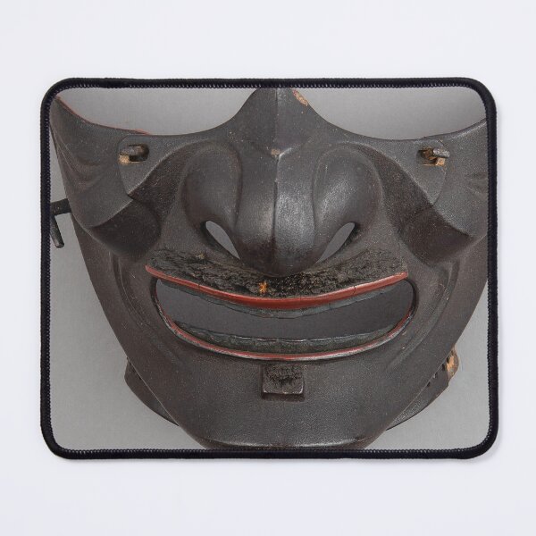 Item preview, Japanese Samurai Face Mask | Skull Art designed and sold by GammaRay.