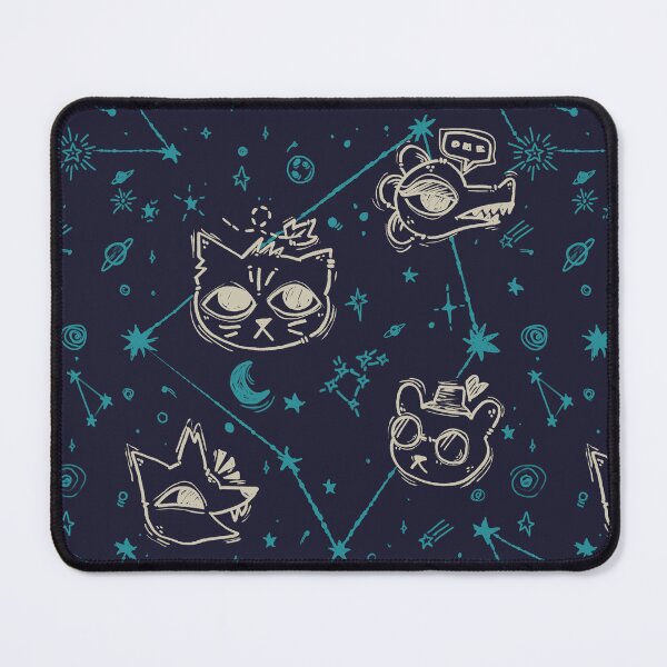 Item preview, Night in the Woods Characters Pattern | Mae Gregg Bea Angus Cosmic Design designed and sold by · GAMING SOUL ·.