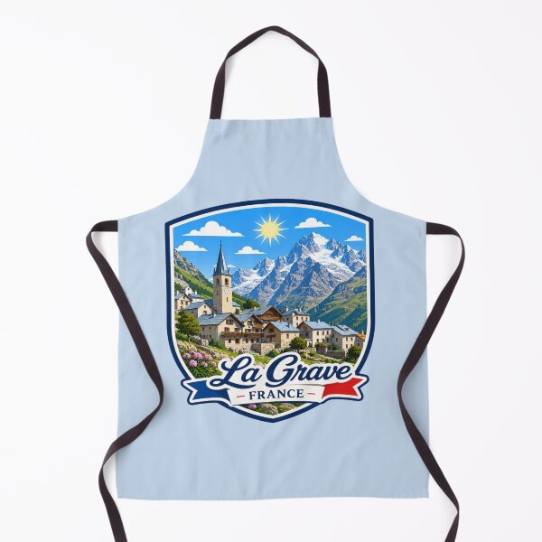 Item preview, La Grave, France - Alpine designed and sold by Myra365Art.