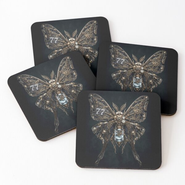 Item preview, Steam-Powered Moth 77 designed and sold by Studio77-Gothic.