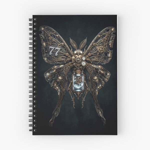 Item preview, Steam-Powered Moth 77 designed and sold by Studio77-Gothic.