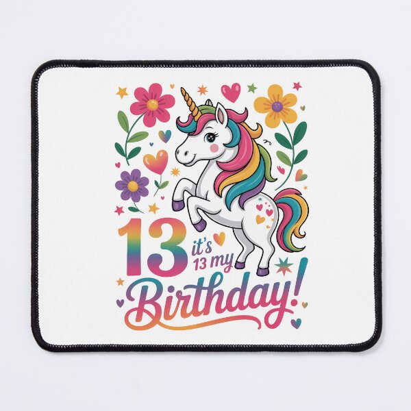 Item preview, 13 th Birthday Unicorn designed and sold by jkrphoto.