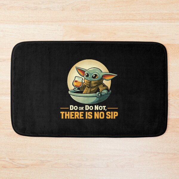 Item preview, Do Or Do Not There Is No Sip | Tiny Green Sage Whisky | Scotch Lover Tee designed and sold by TheWhiskyMerch.