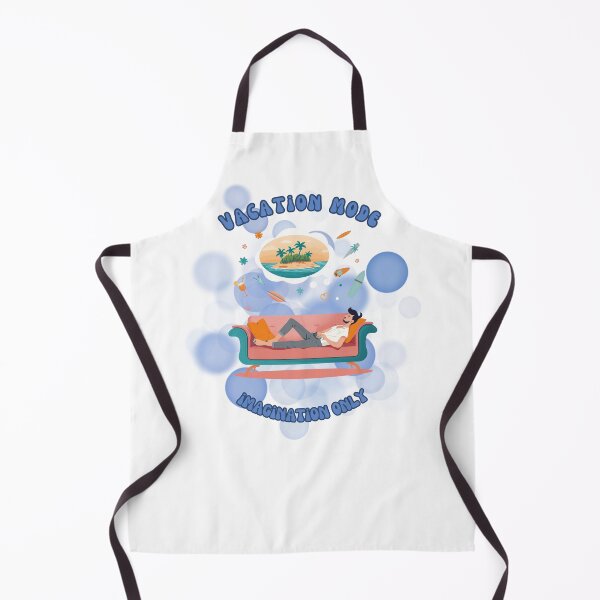 Item preview, Vacation Mode Imagination Only Funny Staycation Meme designed and sold by iamKRUK.
