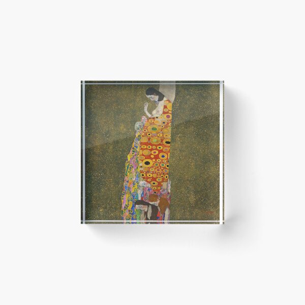 Item preview, Gustav Klimt Hope designed and sold by CarolineeKnight.