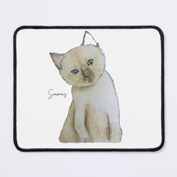 Item preview, Siamese cat designed and sold by Les illustrations d'Adėle L..