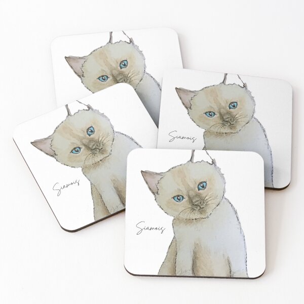 Item preview, Siamese cat designed and sold by Les illustrations d'Adėle L..