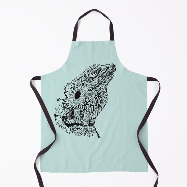 Item preview, Bearded Lizard - (#C6E6E3) designed and sold by The Stippler Process.