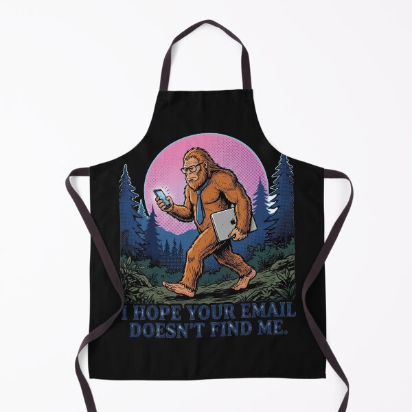 Item preview, I Hope Your Email Does Not Find Me Funny Bigfoot Corporate Humor designed and sold by AdyKurniawan.