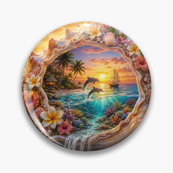 Item preview, Sea in a seashell designed and sold by Dustfairy9876.